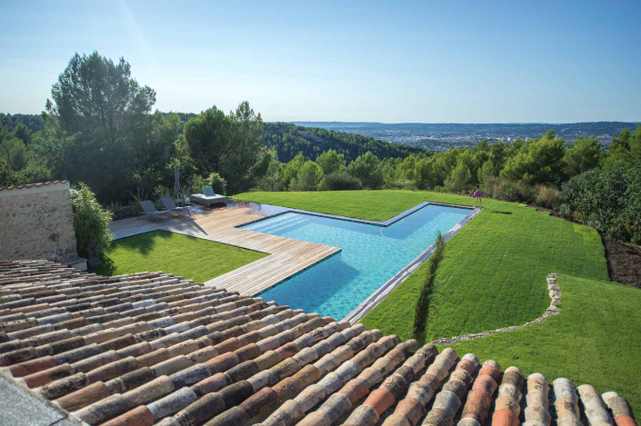 Property with swimming pool and leisure activities in Aix-en-Provence - Villa “Les Anges”